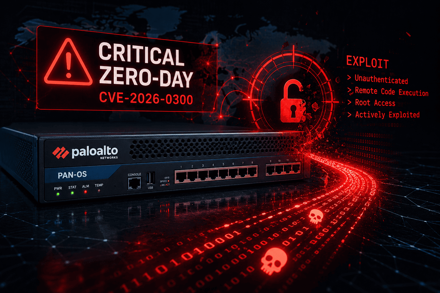Palo Alto PAN-OS Zero-Day Açığı Aktif Olarak Exploit Ediliyor