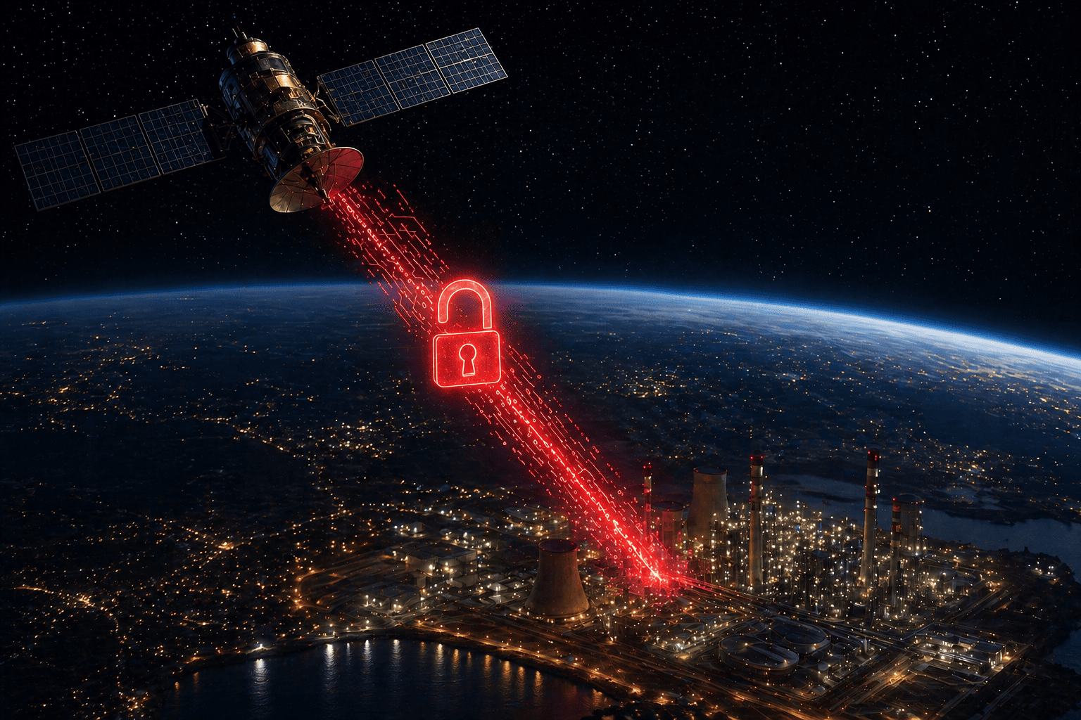 Uzayın Sessiz Çığlığı: Uydu Sistemlerinde Şifresiz Downlink Krizi ve SCADA Güvenliği